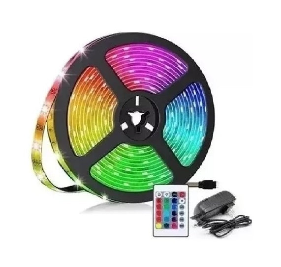 CINTA LED COLORES-5MTS-CONTROL