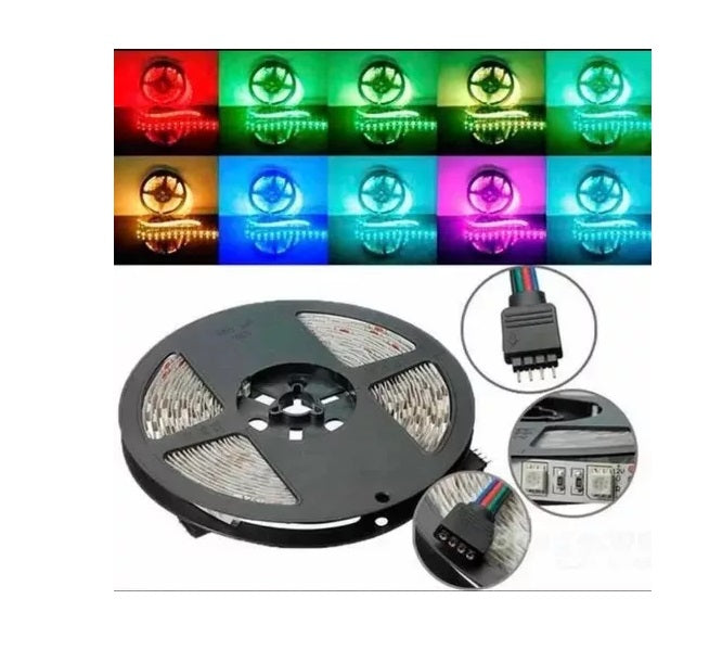 CINTA LED COLORES-5MTS-CONTROL