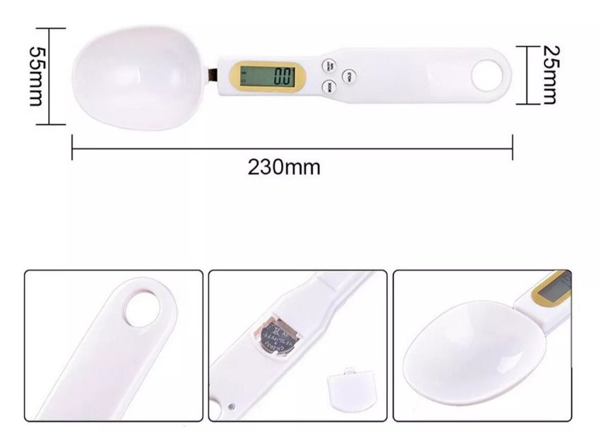 Cuchara medidora pantalla LCD